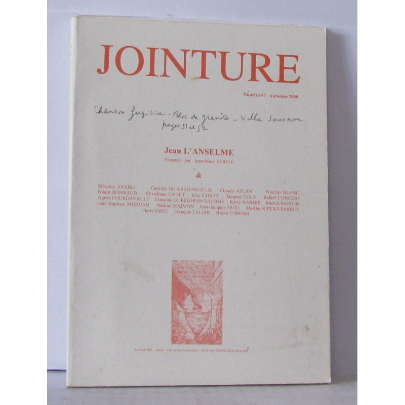 Jointure poésie et arts Numéro 67