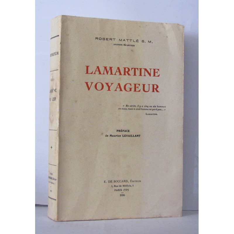 Lamartine voyageur