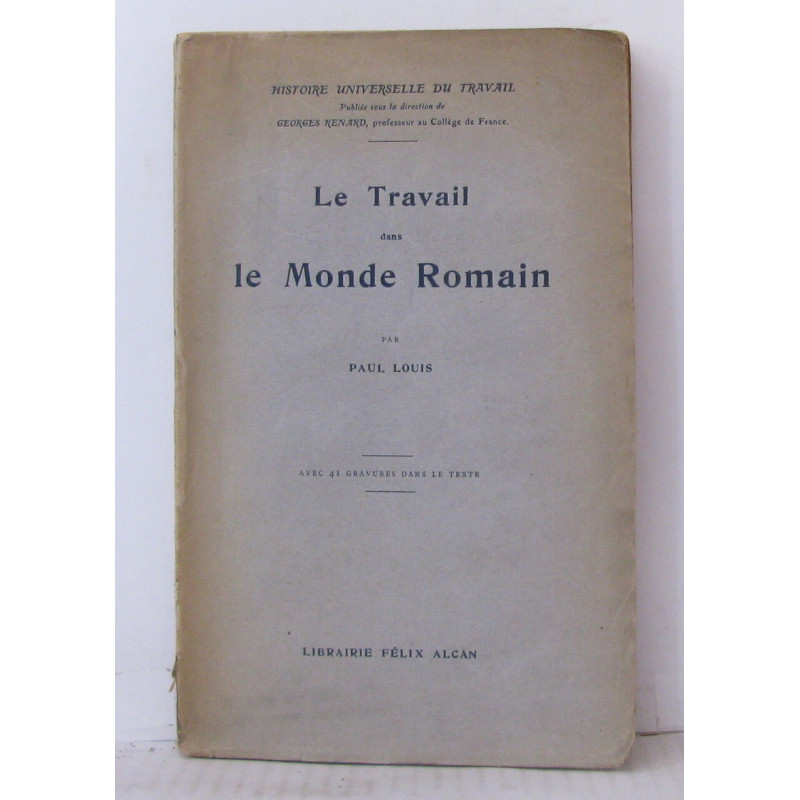 Le travail dans le monde romain