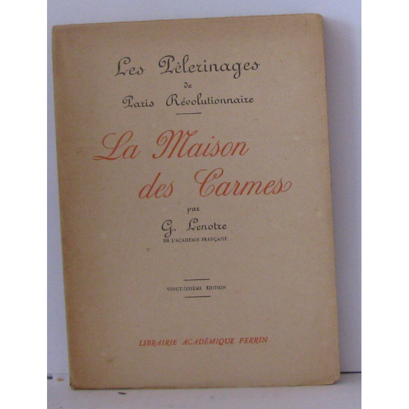 La maison des carmes