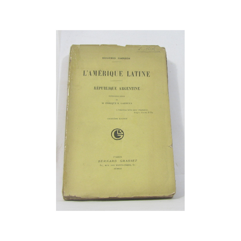 L'amérique latine - république argentine