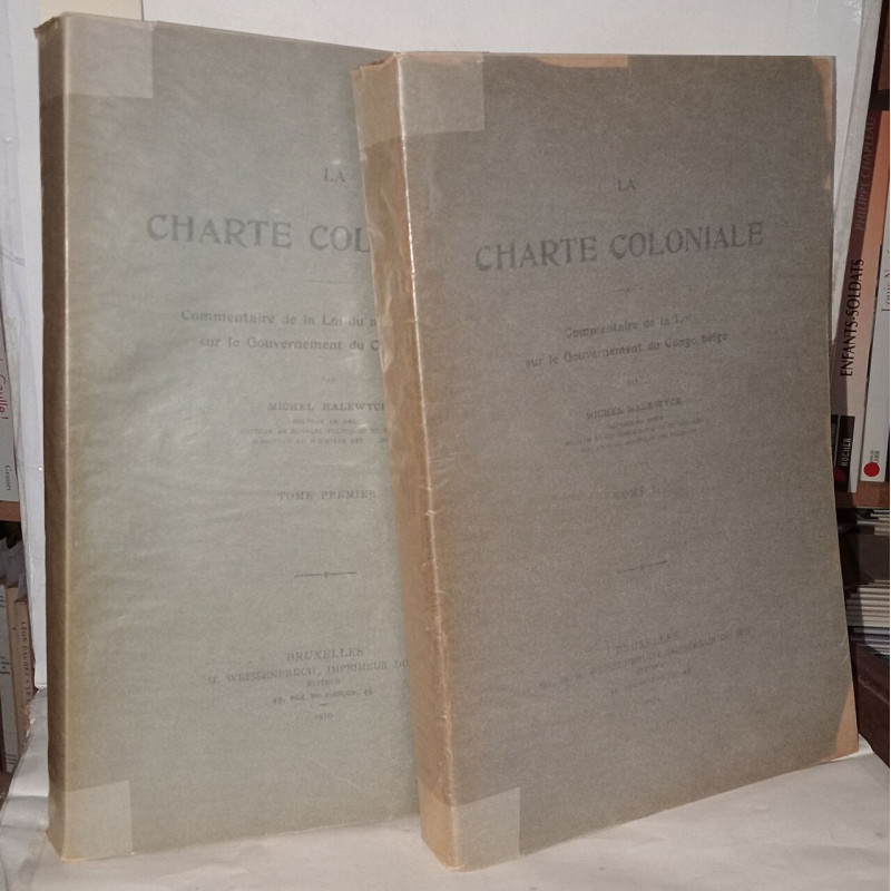 La charte coloniale Tomes 1 et 2