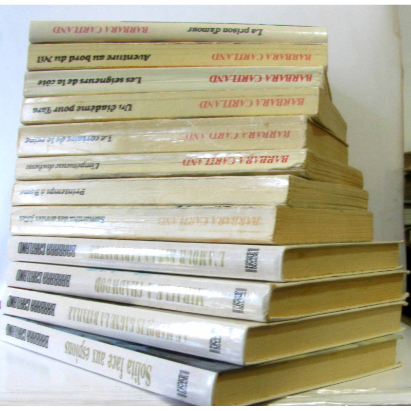 12 romans (voir description)