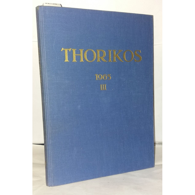 Thorikos 1965 III Rapport préliminaire sur la deuxième campagne de...