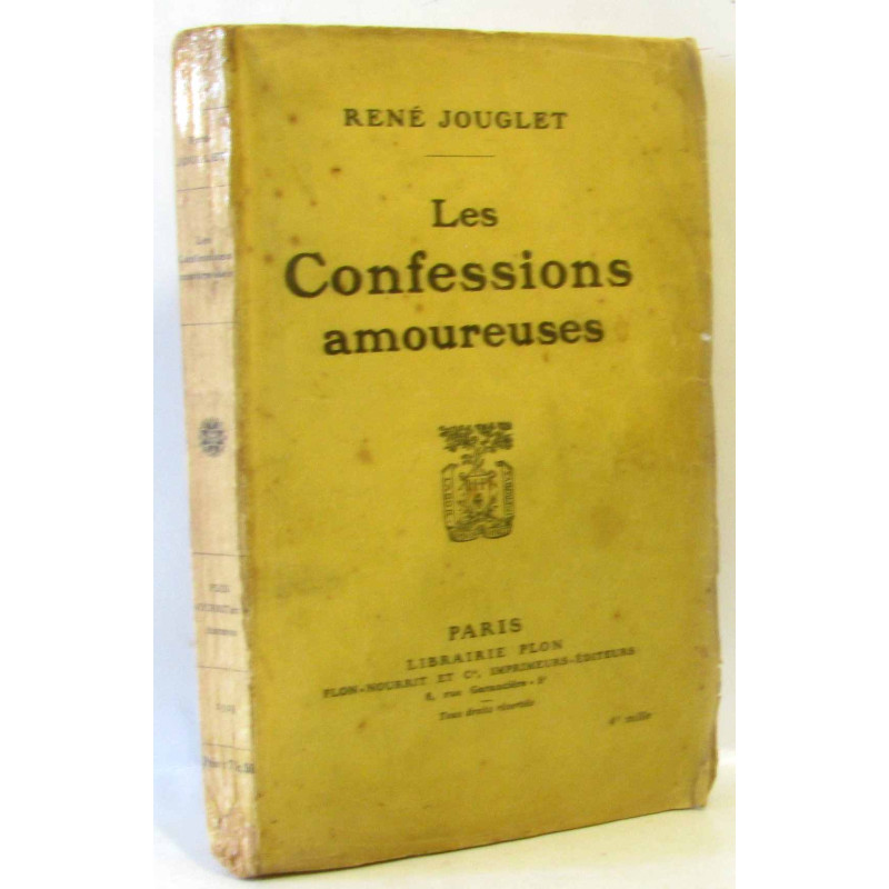 Les confessions amoureuses