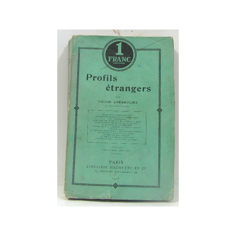Profils étrangers