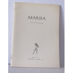 Marsia critica e letteratura Anno I N° 1