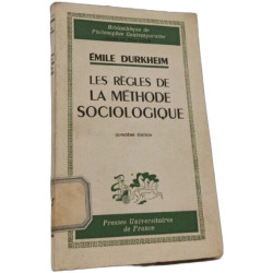 Les règles de la méthode sociologique