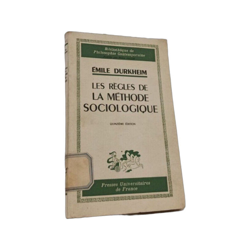 Les règles de la méthode sociologique