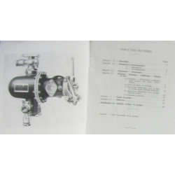 Pompe autorégulatrice type IV AM - notice technique (alimentation...