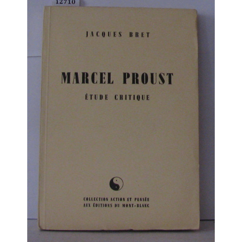Marcel proust étude critique