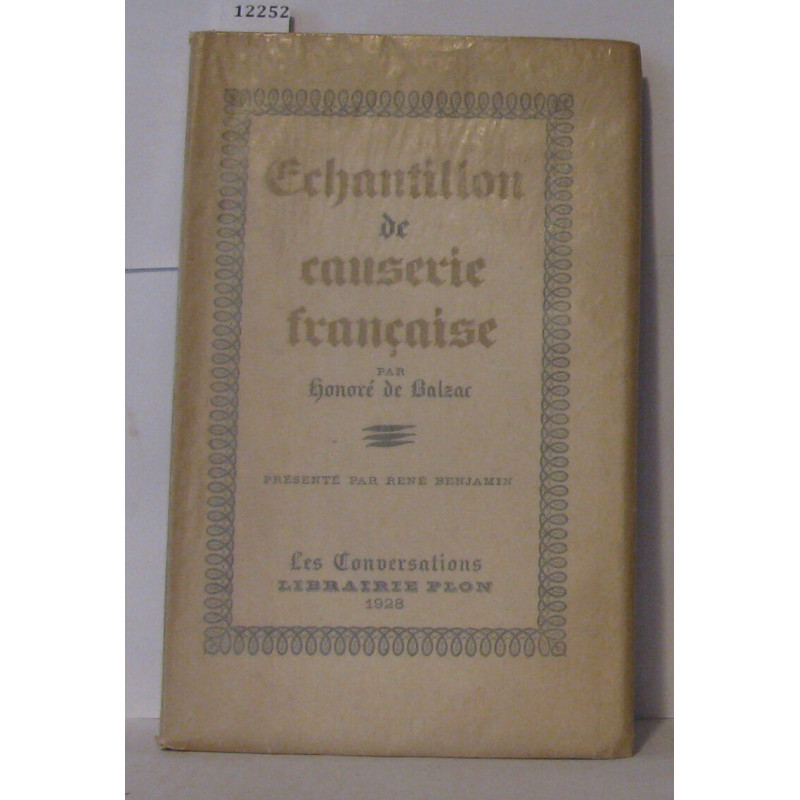 Échantillon de causerie française