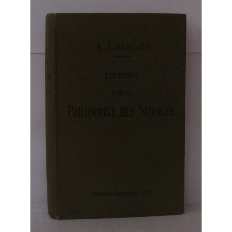Lectures sur la philosophie des sciences