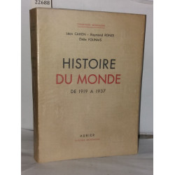 Histoire du monde de 1919 a 1937