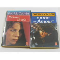 (Lot de deux livres )E   Mc 2 Mon Amour - werther ce soir