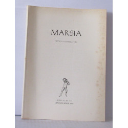 Marsia critica e letteratura Anno III N° 1-2