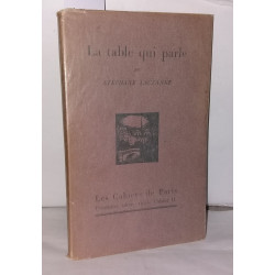 La table qui parle