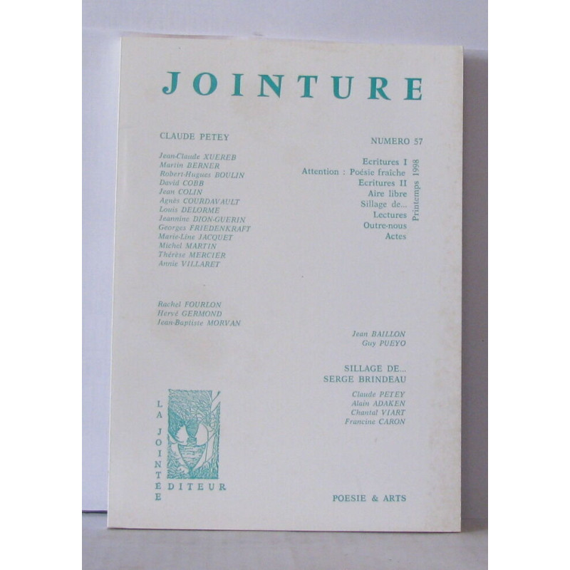 Jointure poésie et arts Numéro 57