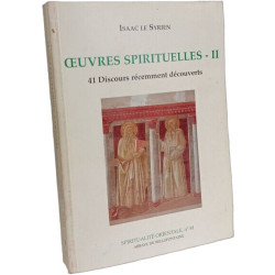 Oeuvres spirituelles - tome 2 --- 41 discours recemment decouverts