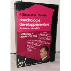 PSYCHOLOGIE DEVELOPEMENTALE Problèmes et réalités - psychologie et...