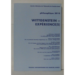 Philosophique N° 862 : Wittgenstein - expérience(s)
