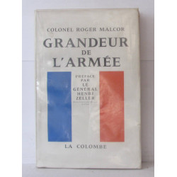 Grandeur de l'armée