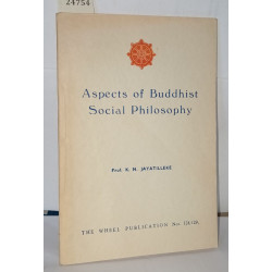 Aspects of buddhist social philosophy