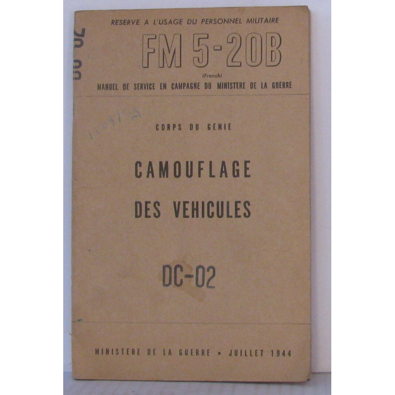 Camouflage des véhicules DC-02