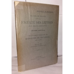 Négociations et campagnes de Rodolphe de Hochberg Comte De...