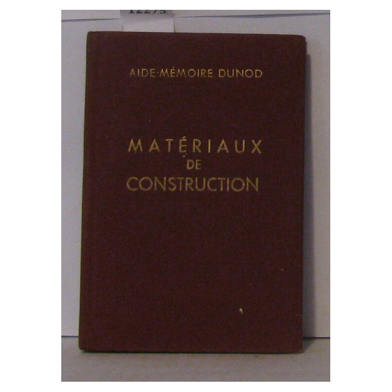 Matériaux de construction