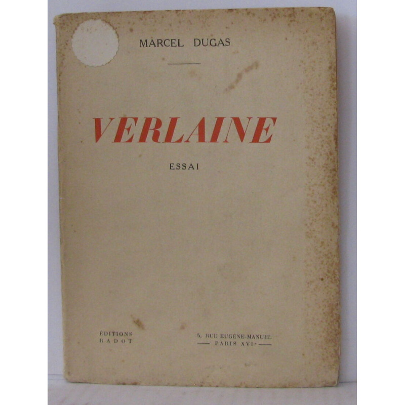 Verlaine Essai