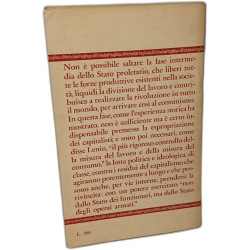 Stato E Rivoluzione ieri e oggi