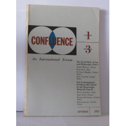 Confluence an international forum Volume 1 N°3