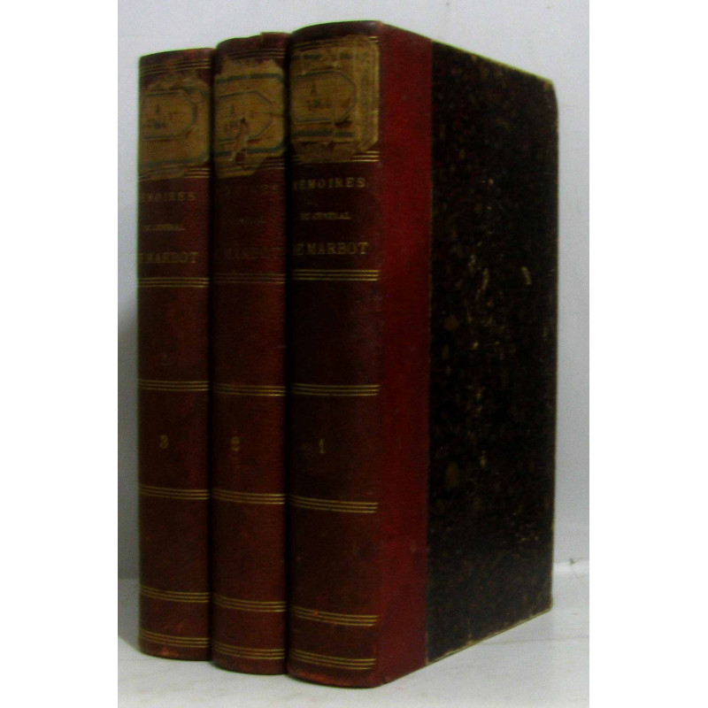 Mémoires du Général Bon de Marbot (27e édition) - complet en trois...