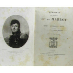 Mémoires du Général Bon de Marbot (27e édition) - complet en trois...