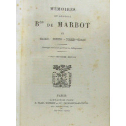Mémoires du Général Bon de Marbot (27e édition) - complet en trois...