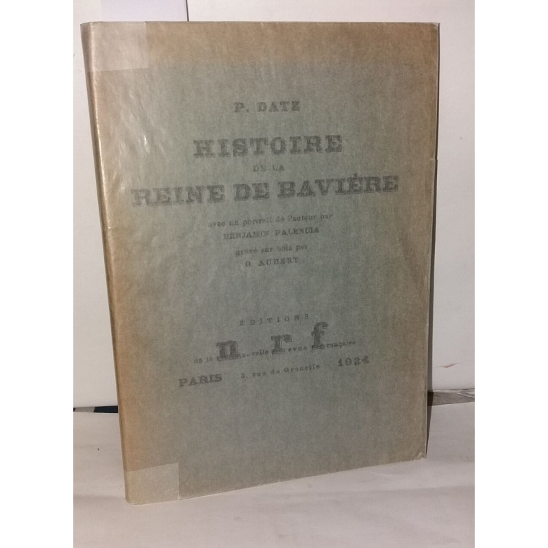 Histoire de la reine de Bavière