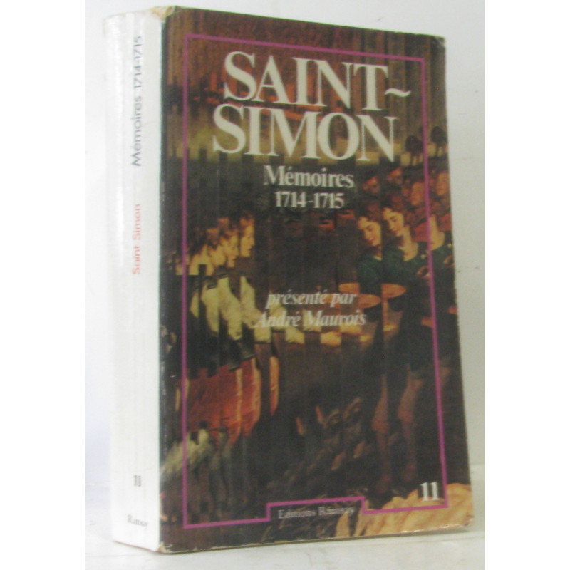 Mémoires tome 11 1714 1715