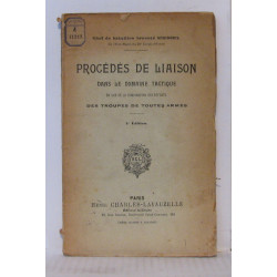 Procédés de liaison dans le domaine tactique en vue de la...