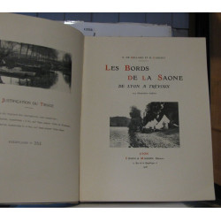 Les bords de la Saone de Lyon a Trévoux