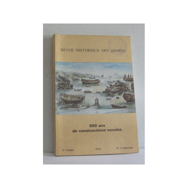 Revue historique des armées n° 1(spécial)-1974 600 ans de...