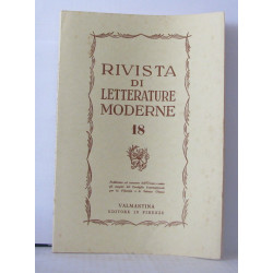Rivista di letterature moderne N° 18