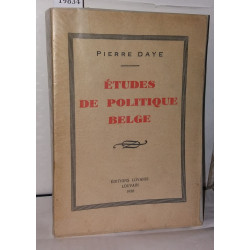 Études de politique belge