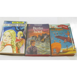 (Lot de trois livres ) Futures vedettes - berlin hôtel - lac aux dames