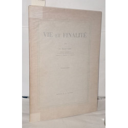 Vie et finalité