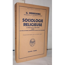 Sociologie religieuse: Le Role de la Religion dans les Relations...