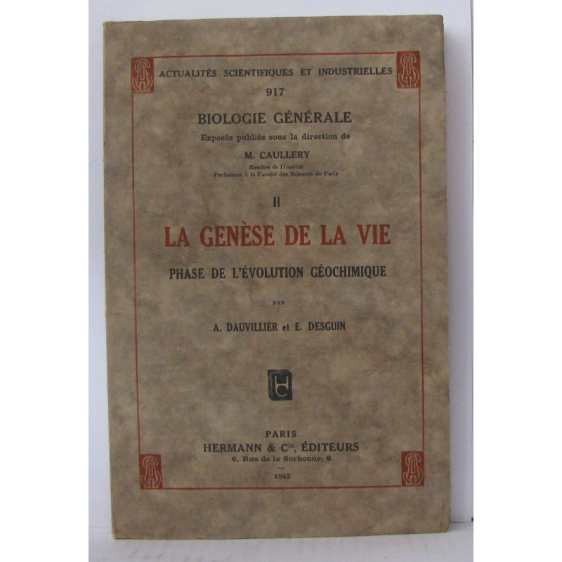 La vie et la structure de la cellule