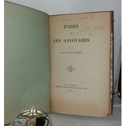 Études sur les savoyards