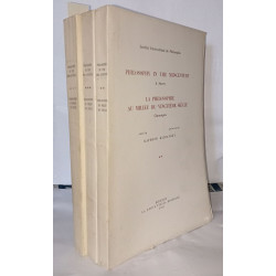 Philosophy in the mid-century: a survey La philosophie au milieu...