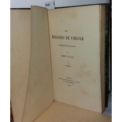 Les Eglogues de Virgile traduites en vers français
